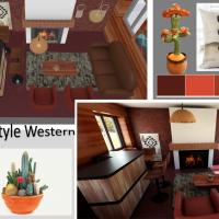 Planche style western